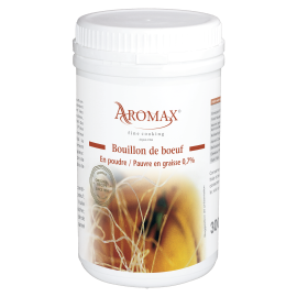 Bouillon de bœuf en poudre pauvre en graisse